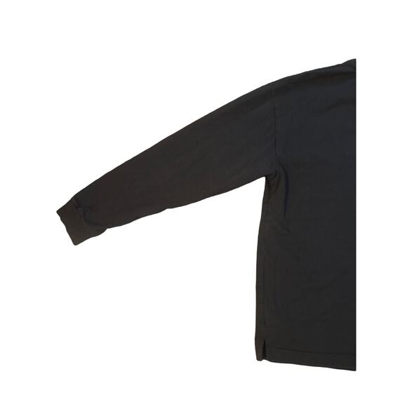 Men L Comme Ca Ism Brown Crewneck Long Sleeved Shirt Top Tee Pocket Japan - Picture 7 of 7